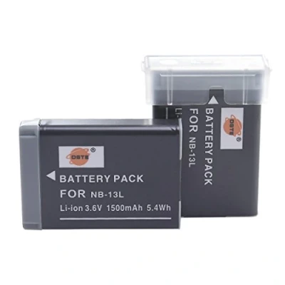 Immagine di NB 13L DSTE Batteria di ricambio compatibile con Canon PowerShot SX620, SX720, SX730, SX740, G1 X Mark III, G5 X, II, G7 G9 II