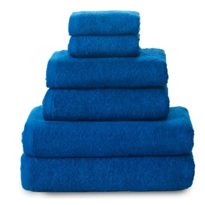 Immagine di Top Towel Set 2 asciugamani, teli bagno o doccia e asciugamani bidet 100% cotone 400 g/m2