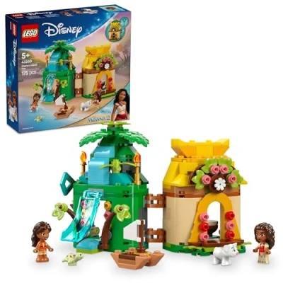 Immagine di LEGO ǀ Disney Divertimento sull’Isola di Vaiana, Modello Casa delle Bambole Giocattolo con Personaggi dal Film Oceania 2, Giochi per Bambine e Bambini da 5 Anni, Piccolo Regalo Principesse 43260