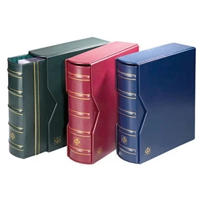 Immagine di Leuchtturm 311417 Ringbinder OPTIMA, classic design GIGANT, incl. slipcase, green