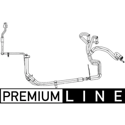 Immagine di MAHLE ORIGINAL AP 113 000P Condotto d. bassa/alta pressione, Climatizzatore