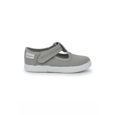 Immagine di Pisamonas Scarpe Occhio di Bue T Bar Bambini Chiusura A Strappo Misurare 27 Colore Grigio