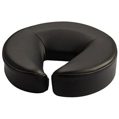 Immagine di Master massaggio, cuscino per il viso lettino da in memory foam, nero