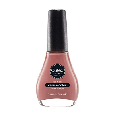 Immagine di Cutex Nail Color Smalto Unghie Idratazione E Nutrimento, Con Vitamina B Olii Naturali, Colore Rosa N 340 Ml, Two Dozen Roses, 13.6 Millilitro