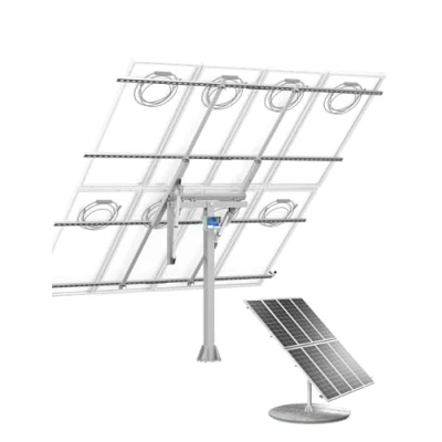 Immagine di ECO WORTHY supporto solare Solar Tracker Max System (per generare un ulteriore 40% di potenza) con regolatore carica tracker, kit completo per modulo in cortile e giardino