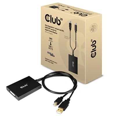 Immagine di club3D USB 3.2 Gen 1 (USB 3.0) Adattatore [1x A, C® 1x Presa HDMI, VGA] Adapter Typ C/A HDMI / VGA