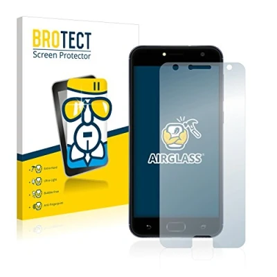 Immagine di brotect Pellicola Protettiva Vetro per ASUS ZenFone 4 Selfie ZD553KL Protezione Schermo [Durezza Estrema 9H, Chiaro]
