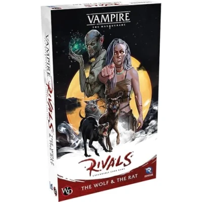 Immagine di Renegade Game Studios Vampire: The Masquerade Rivals: Wolf &amp; Rat Expansion Gioco da tavolo Età 14+ anni 2 4 giocatori Tempo di gioco: 30 70 minuti