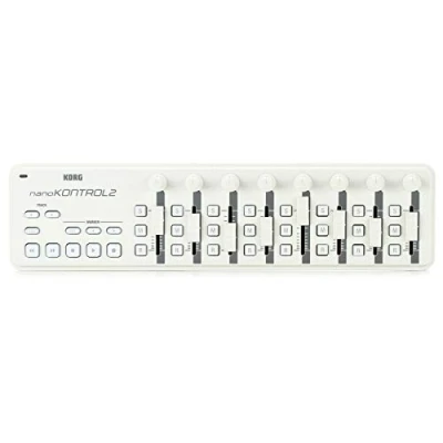 Immagine di Korg NANOKONTROL2 WH Controller USB a 8 canali, colore: Bianco