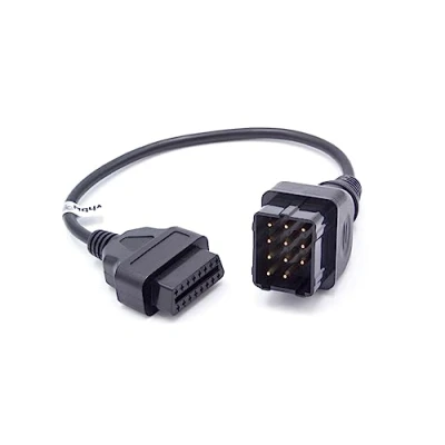 Immagine di vhbw Adattatore OBD2 OBD1 a 11 Pin Compatibile con Renault Auto 30 cm