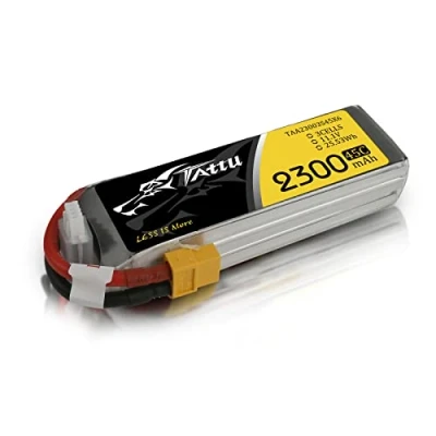 Immagine di Tattu Batteria ricaricabile LiPo 11.1 V 2300 mAh Numero di celle: 3 45 C Softcase XT60