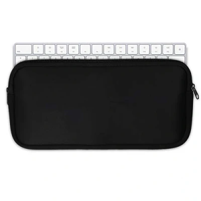 Immagine di kwmobile Custodia Tastiera Wireless Compatibile con Apple Magic Keyboard Porta PC Portatile Copri Computer Nero