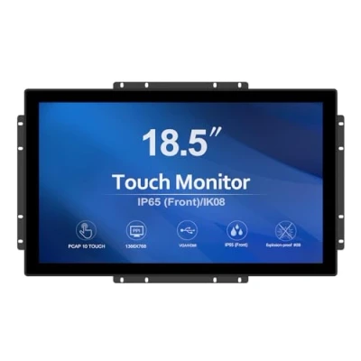 Immagine di GreenTouch 18.5 pollici Industrial Touch Monitor Open Frame, HDMI/VGA/DVI Interface,Capacitive Screen Technology
