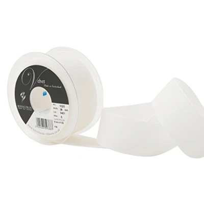 Immagine di Berisfords Nastro di Velluto, Bianco, 10.2 x 4.5 cm, 5 unità