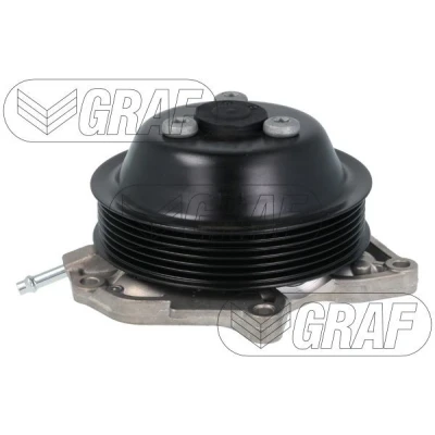 Immagine di GRAF PA1484 Pompa acqua con guarnizione comando a depressione 124,2 per trasmissione cinghia Poly V