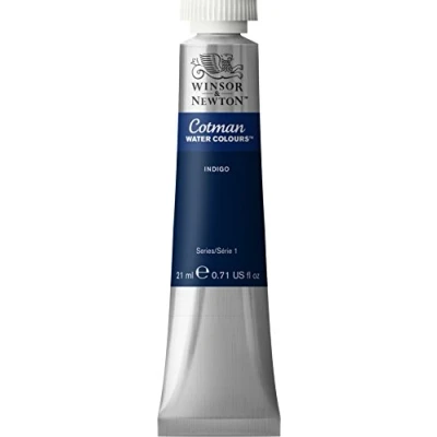 Immagine di Winsor &amp; Newton Colore ad Acquerello, Indigo, 21 ml (Confezione da 1), unità