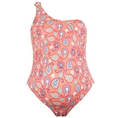 Immagine di Splash About Costume da Bagno Premaman Fatto Donna Moda Mare, Donna, Umstandsbadeanzug Umstandsbademode, Pfauenblau, 16