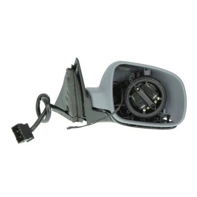 Immagine di Specchio retrovisore esterno Tyc 337 0037 Dx con la prima mano nero convesso, termico, Piccolo alloggiamento specchio, per regolazione elettrica specc