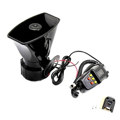 Immagine di YIYIDA clacson auto sirena12Vclacson con microfono PA sistema di emergenza amplificatore audio forte suono del elettrico può essere utilizzato per qualsiasi SUV camion della polizia ecc