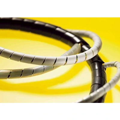 Immagine di HellermannTyton 161 41203 SBPE9D PE NA 5M Guaina spiralata 10 fino a 100 mm Incolore 5 m