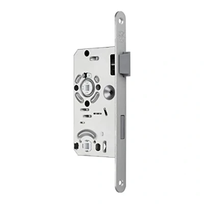 Immagine di SOTECH Serratura per Porta BKS WC Classe 1 Entrata 55 mm Frontale 20 DIN a Destra Distanza 78 Bagno da infilare Porte