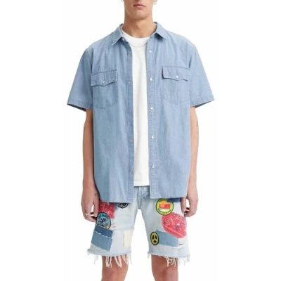 Immagine di Levi&#039;s SS Relaxed FIT Western Camicia, Uomo, Taglia: XXL, New hyde chambray