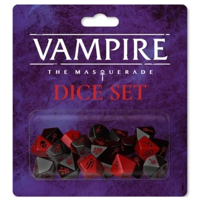 Immagine di Renegade Game Studio Vampire The Masquerade Set di dadi Accessorio per giochi ruolo