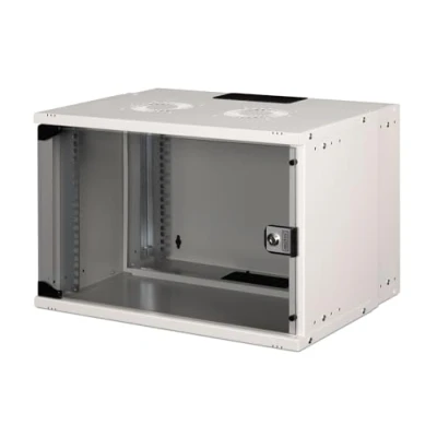 Immagine di Digitus DN 49202 Armadio rack da parete 19 (L x A P) 540 370 400 mm 7 U Grigio, Grigio (contenitore metallico), (RAL 7035)