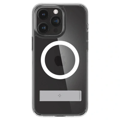 Immagine di Spigen Cover per iPhone 15 Pro, Ultra Hybrid S MagFit, Compatibile con MagSafe Trasparente