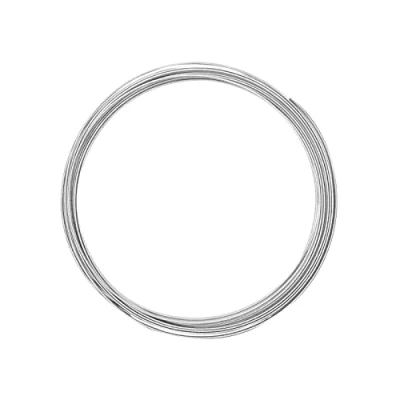 Immagine di Vaessen Creative Aludraht Prägung Flach Schmuckdraht, 5 x 1 mm m, in Alluminio, Argento, 500 0,5 0,1 cm, unità