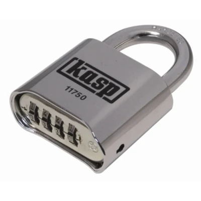 Immagine di Kasp K11750D Lucchetto 50 mm Argento Serratura a combinazione numerica