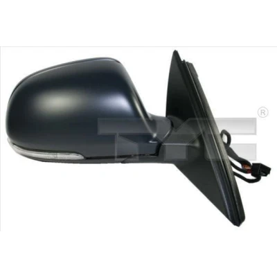 Immagine di Specchio retrovisore esterno Tyc 332 0047 Dx con la prima mano convesso, tinteggiato/colorato, ribaltabile/ripiegabile elettricamente, per regolazione