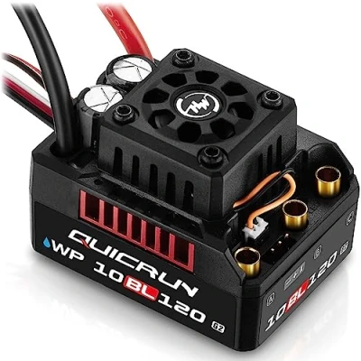 Immagine di HOBBYWING QuicRun WP10BL120 G2 Regolatore brushless 120A 2 4s