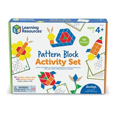 Immagine di Learning Resources Set di Attività con le Forme, Motricità fine, Pensiero critico, Dai 4 anni in avanti