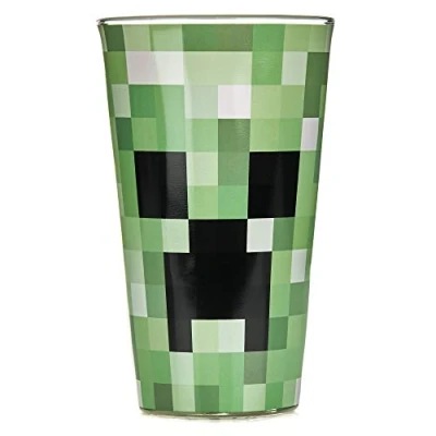 Immagine di Paladone PP6729MCF Bicchiere da 450 ml, ideale per i fan di Minecraft