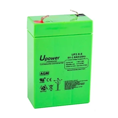 Immagine di Master U Power UP Batteria piombo AGM 2,8Ah 6V