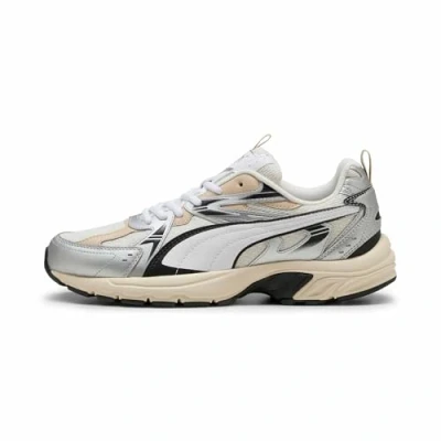 Immagine di PUMA Milenio Tech, Scarpe da Ginnastica Unisex Adulto, Bianco Caldo Argento, 38 EU