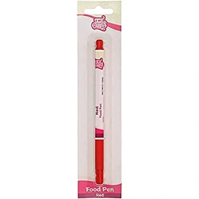 Immagine di FunCakes Food Pen Rosso: Pennarello Alimentare, Punta flessibile per Linee Spesse e Sottili, Penna Commestibile Biscotti, Torte, Fondente, Ideale Personalizzare, Certificata Halal