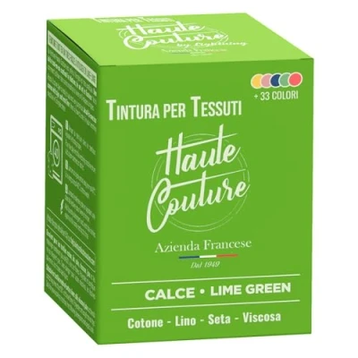 Immagine di HAUTE COUTURE Colorante per Tessuti Verde 350g Calce Tintura Tutto in uno Pronta all&#039;uso Vestiti e