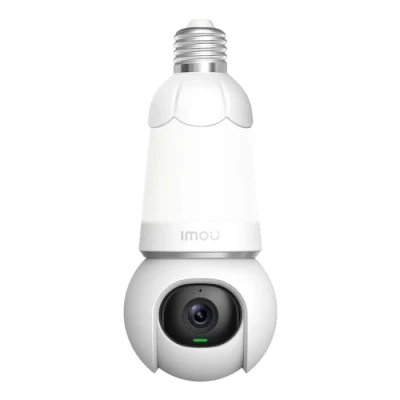 Immagine di Imou 2K Telecamera Lampadina WiFi Esterno per E26/E27 Portalampada, Interno con Audio Bidirezionale, Rilevamento Umano/Auto, Visione Notturna A Colori Privacy Modalità