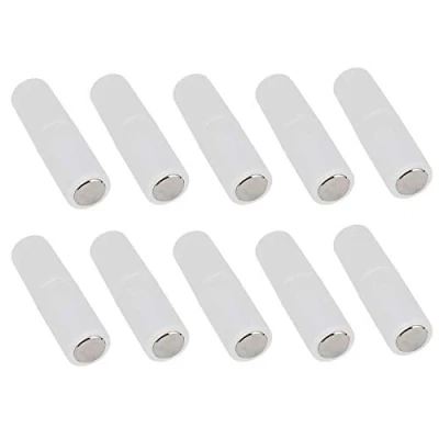 Immagine di duoyif Convertitore Per Alla Batteria Della A Aa Adattatori Adattatore Converter Trasparente Confezione Da 10, Converti Batterie Aaa In