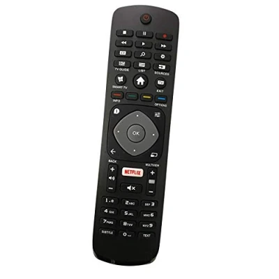 Immagine di Telecomando di ricambio adatto per Philips Netflix TV 43PUS8505/12 43PUS8535/12 43PUS8545/12 43PUS8555/12
