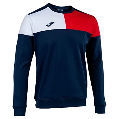 Immagine di Joma Felpe Uomo Crew V Blu Navy Rosso Bianco