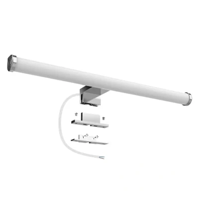 Immagine di Aourow Lampada da Specchio a LED 40cm 10W 1200lm,Luce Bagno Super Luminosa Bianca Neutra 4000K,Impermeabile IP44,Applique No Strobo 230V,Classe II(Senza Interruttore)