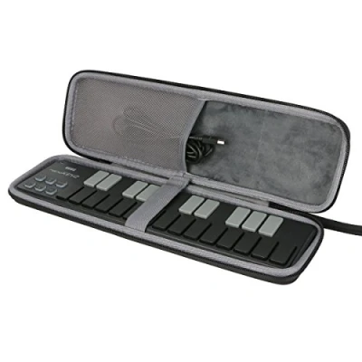 Immagine di co2CREA Duro Viaggio Caso Copertina per Korg Nano Kontrol 2/ nanoKEY2 / Pad 2 controller tastiera（solo scatola） (Cassa nera+cinturino da polso)