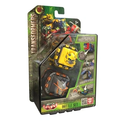 Immagine di Battle Cubes Transformers Bumblebee Vs Battletrap Set da 2