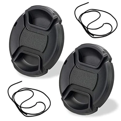 Immagine di Copriobiettivo da 43 mm per Fuji XT200 XT1 con Fujinon XC 35 f/2, XF f/2 R, Fire Rock obiettivo a scatto Canon M2 M3 EF M 22 STM 28 f/3.5 Lens 2 confezioni
