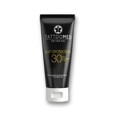 Immagine di TattooMed Sun Protection, Cura per pelli tatuate, LSF25, Confezione singola (1 x 100 ml)
