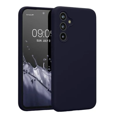 Immagine di kwmobile Custodia Compatibile con Samsung Galaxy A54 5G Cover Back Case per Smartphone in Silicone TPU Protezione Gommata deep ocean