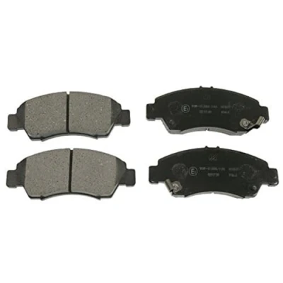 Immagine di BLUE PRINT ADH24253 Kit pastiglie freno Assale anteriore con segnalatore acustico usura HONDA: Civic 6 Hatchback, Jazz 2, V Hatchback